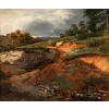 Théodore Richard (1782-1859) Huile sur toile Paysage des Pyrénées vers 1833 | Biron 