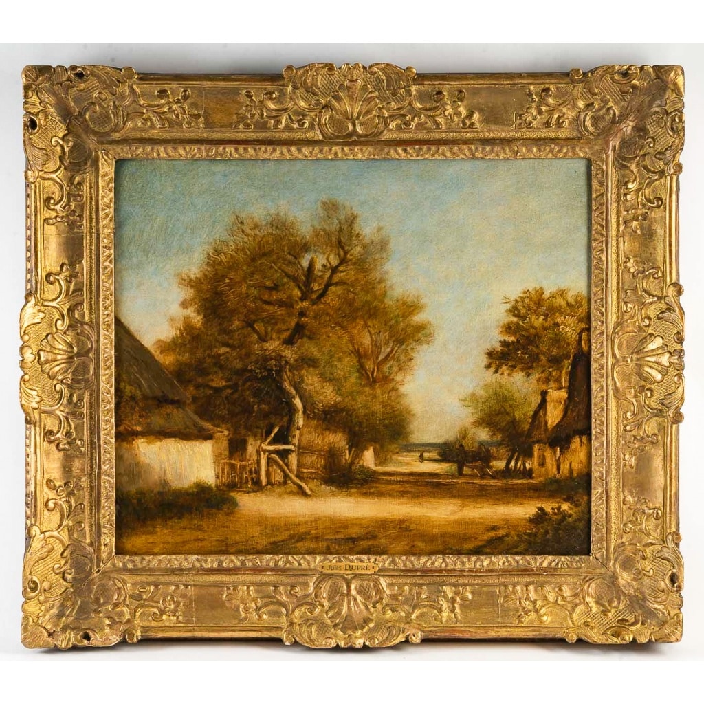 Jules Dupré (1811-1889) Paysage de l’Isle Adam huile sur toile vers 1860 | Biron 