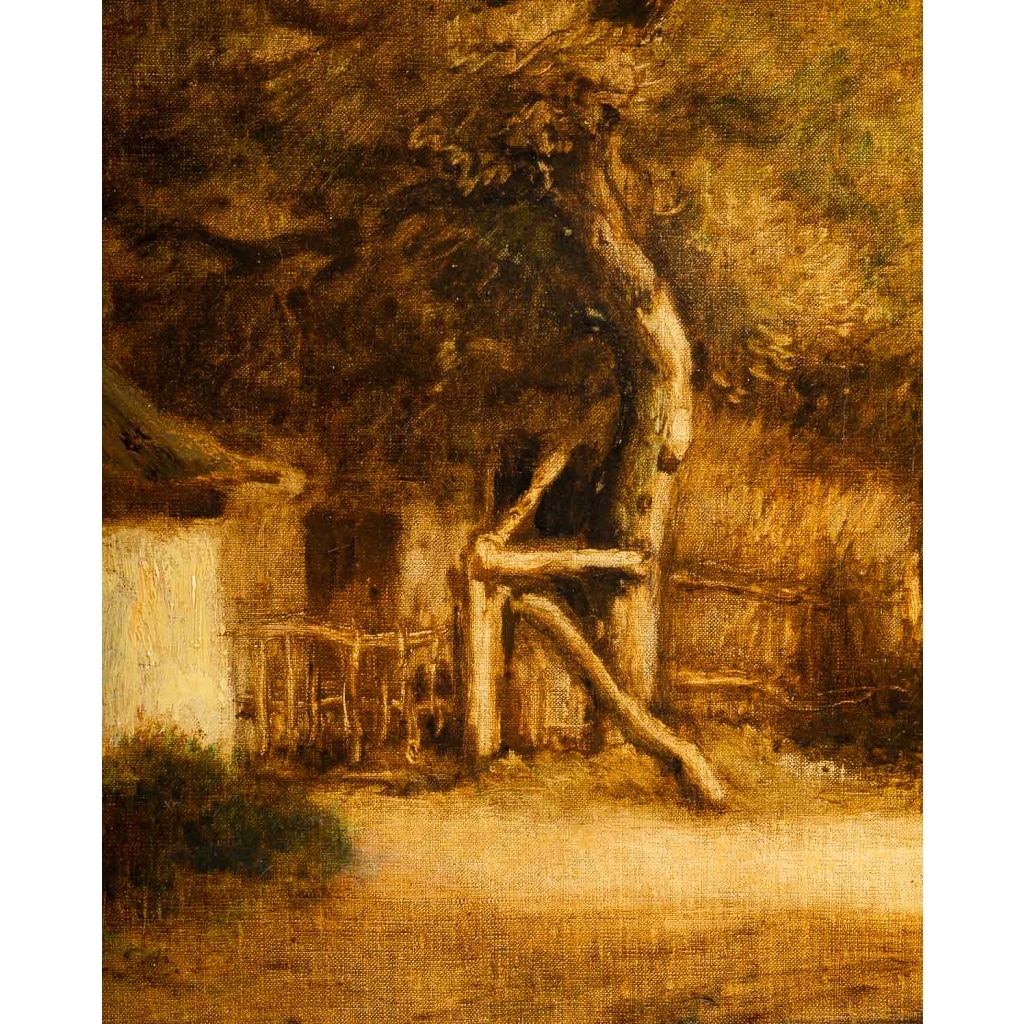 Jules Dupré (1811-1889) Paysage de l’Isle Adam huile sur toile vers 1860 | Biron 