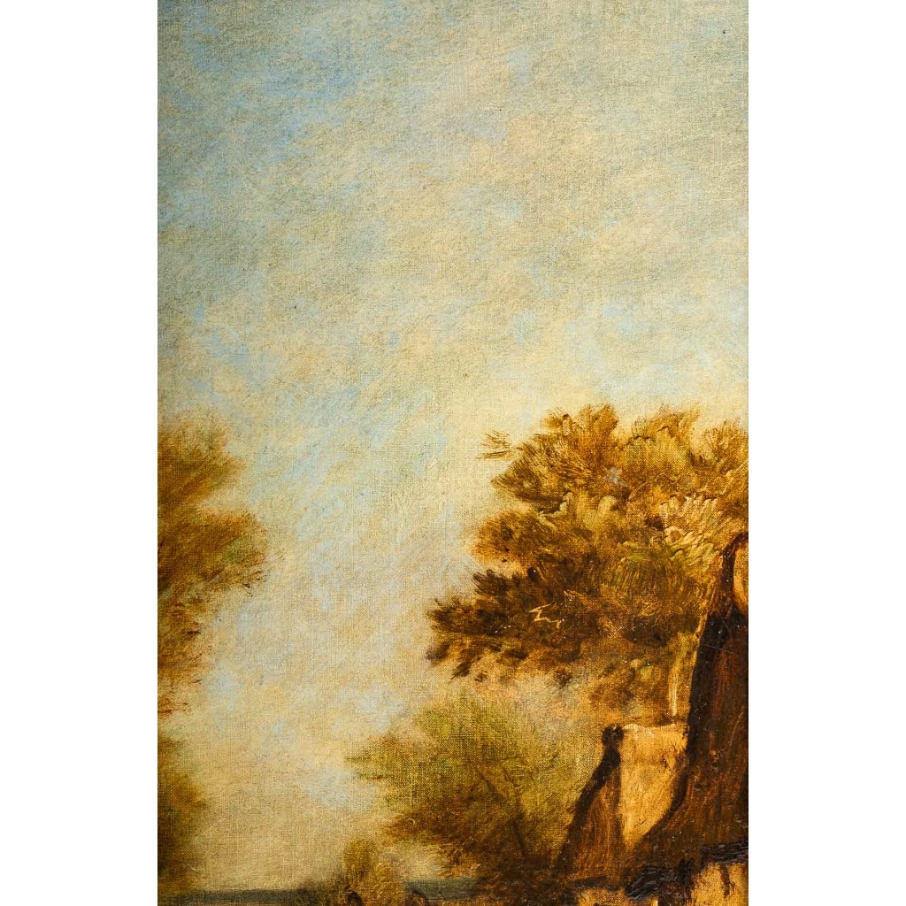 Jules Dupré (1811-1889) Paysage de l’Isle Adam huile sur toile vers 1860 | Biron 