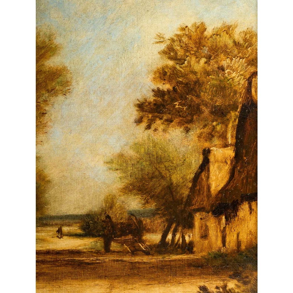 Jules Dupré (1811-1889) Paysage de l’Isle Adam huile sur toile vers 1860 | Biron 