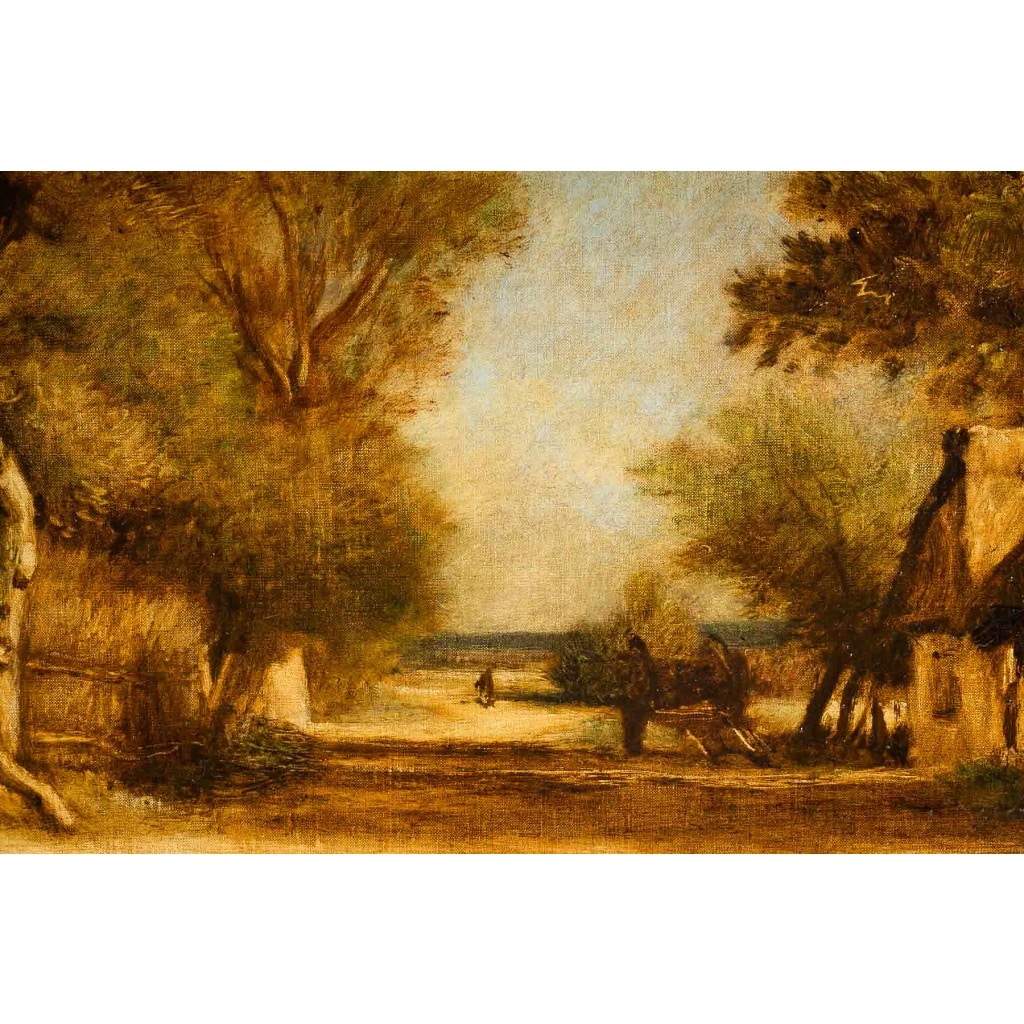 Jules Dupré (1811-1889) Paysage de l’Isle Adam huile sur toile vers 1860 | Biron 