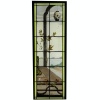 Vitrail au lampion (H137,5cm L46,5cm) | Biron 