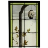 Vitrail au lampion (H137,5cm L46,5cm) | Biron 