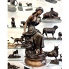 Sculpture – Retour Des Hirondelles , Auguste Moreau (1834-1917) – Bronze | Biron 