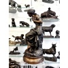 Sculpture – Retour Des Hirondelles , Auguste Moreau (1834-1917) – Bronze | Biron 
