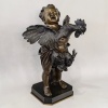 Sculpture – L’ Enfant Au Coq , Adriano Cecioni (1838-1886) – Bronze | Biron 