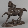Sculpture – Le Cheval Percheron , Pierre Lenordez (1815 – 1892) – Bronze | Biron 