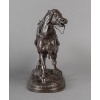 Sculpture – Le Cheval Percheron , Pierre Lenordez (1815 – 1892) – Bronze | Biron 