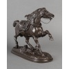 Sculpture – Le Cheval Percheron , Pierre Lenordez (1815 – 1892) – Bronze | Biron 