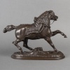 Sculpture – Le Cheval Percheron , Pierre Lenordez (1815 – 1892) – Bronze | Biron 