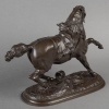 Sculpture – Le Cheval Percheron , Pierre Lenordez (1815 – 1892) – Bronze | Biron 