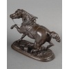 Sculpture – Le Cheval Percheron , Pierre Lenordez (1815 – 1892) – Bronze | Biron 