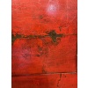 Meuble bas ancien chinois laqué rouge | Biron 