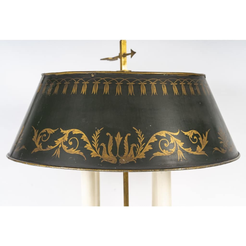 Lampe Bouillotte en bronze de style Empire, circa 1890 | Biron 