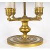 Lampe Bouillotte en bronze de style Empire, circa 1890 | Biron 