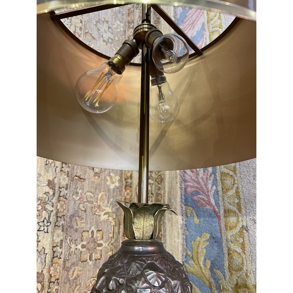Paire de lampes modèle « Ananas » de la Maison Charles | Biron 