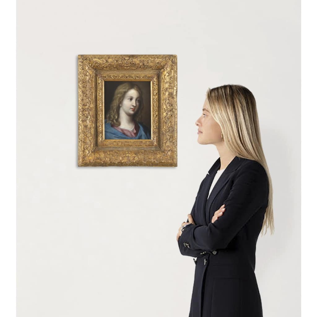 Visage du Christ enfant – Ecole française du XVIIe siècle | Biron 