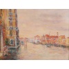 Serge Belloni (1925-2005) – L’Aube sur la Maison Rose sur le Grand Canal huile sur panneau vers 1970 | Biron 