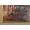 Serge Belloni (1925-2005) – L’Aube sur la Maison Rose sur le Grand Canal huile sur panneau vers 1970 | Biron 