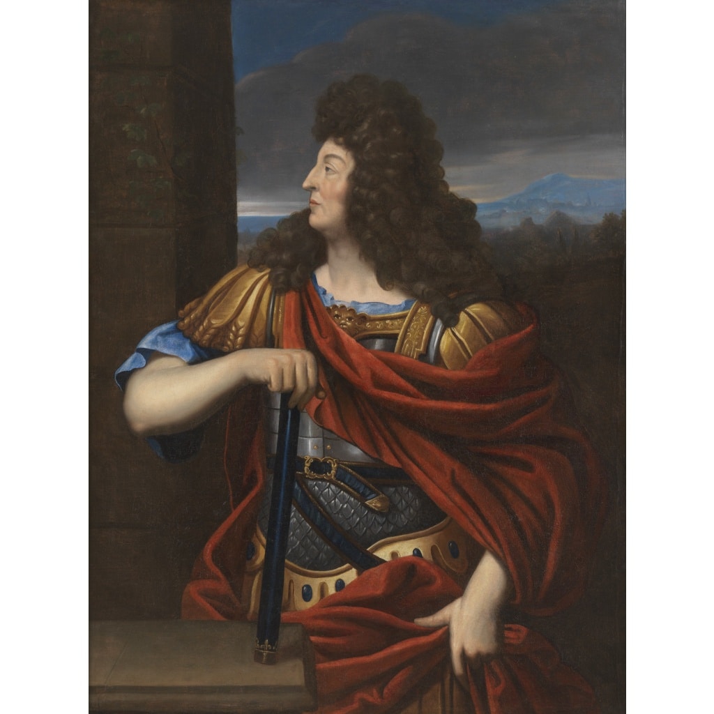 Louis XIV en général romain – Atelier de Pierre Mignard (1612 – 1695) | Biron 