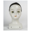 Paire de têtes de poupée en porcelaine, 1960. | Biron 