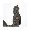 Sculpture en bronze représentant un chef gaulois, signé FREMIET. | Biron 