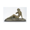 Sculpture en bronze représentant une femme nue, signé Cipriani, début du XXème siècle. | Biron 