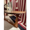 Grande table très originale de Jeannette Laverrière en wengué massif, d’après Georges Jouve | Biron 