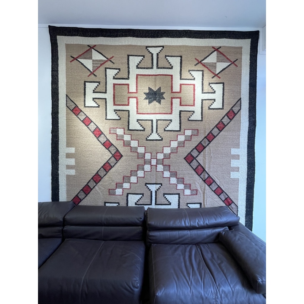 Tapis Navajo Fin 19e- USA | Biron 