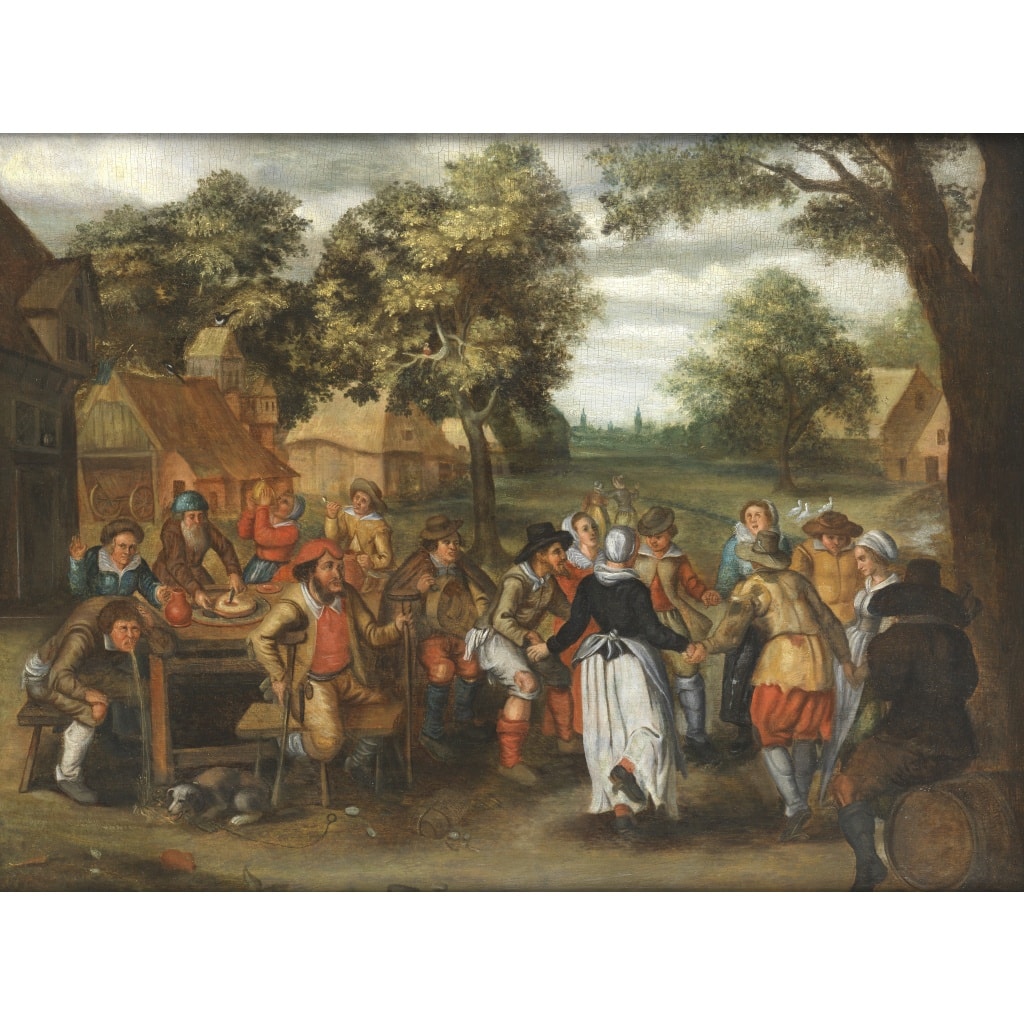 Réjouissances paysannes – Cercle de Marten van Cleve (1527 – 1577/81) | Biron 