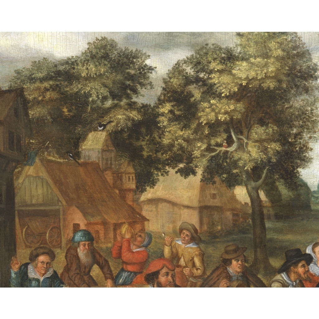 Réjouissances paysannes – Cercle de Marten van Cleve (1527 – 1577/81) | Biron 