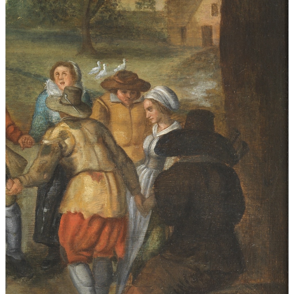 Réjouissances paysannes – Cercle de Marten van Cleve (1527 – 1577/81) | Biron 