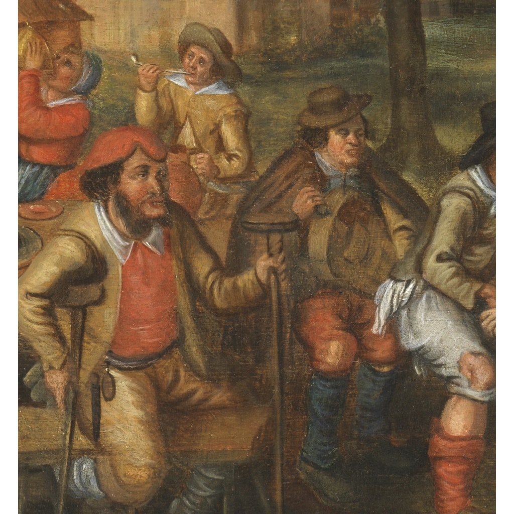 Réjouissances paysannes – Cercle de Marten van Cleve (1527 – 1577/81) | Biron 