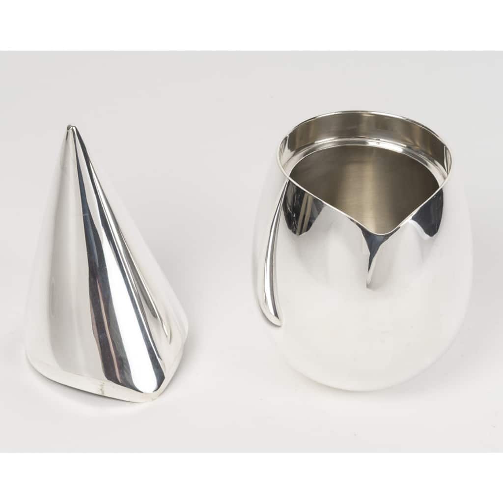 CHRISTOFLE – boîte en argent massif moderniste XXIe siècle | Biron 