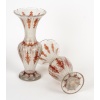 Paire de vases en cristal de Bohême à décor émaillé – Style historiciste, fin du XIXe siècle | Biron 