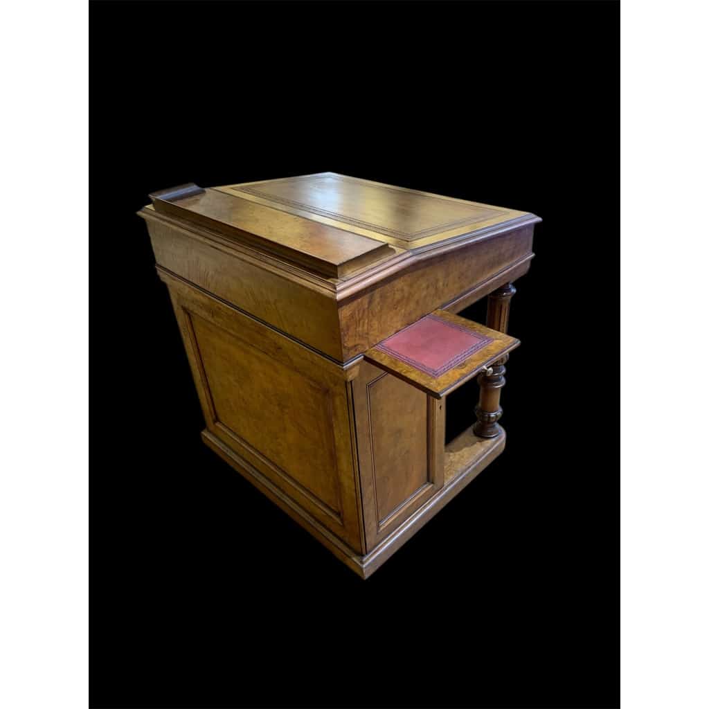 DAVENPORT ou Bureau Anglais, période William IV (Circa 1830) | Biron 