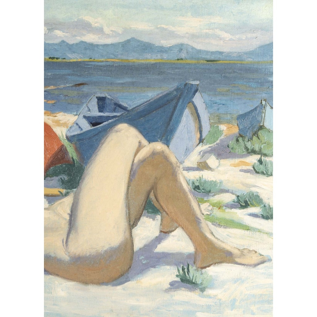 Ernest ROUART (1874 -1942) Sunbathing 5