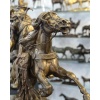 Sculpture – La Fantasia Arabe , Prosper Lecourtier (1851-1924) – Bronze | Biron 