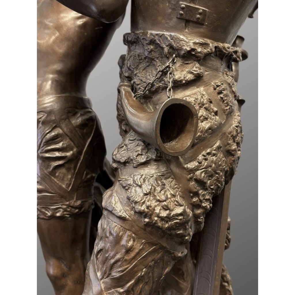 Sculpture – Pro Patria , Émile – Louis Laporte (1858-1907) – Bronze | Biron 