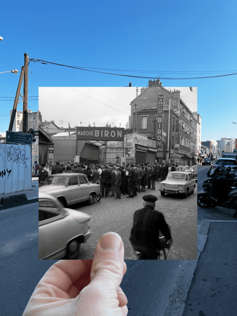 L’entrée de l’allée 2 de Biron - Gilbert Rosati - BHVP © Alexis Lecomte – Histoire_de_rue