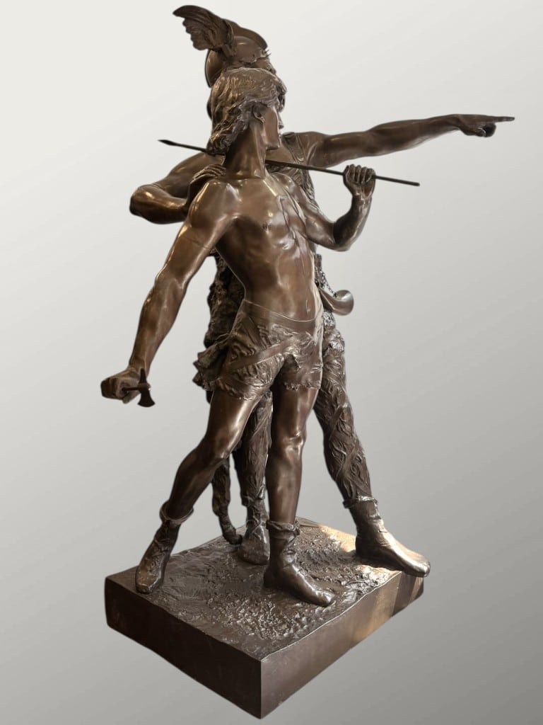Sculpture – Pro Patria , Émile – Louis Laporte (1858-1907) – Bronze | Biron 