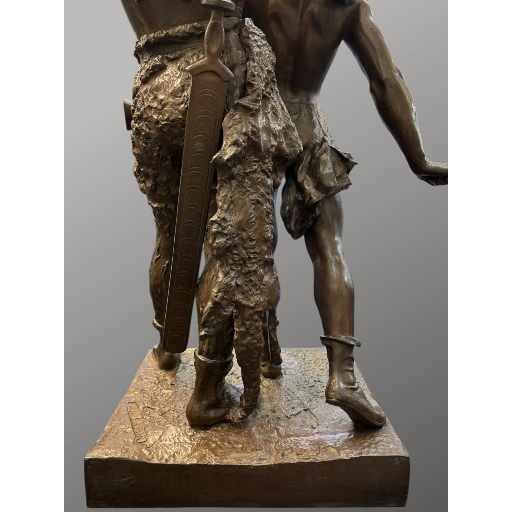 Sculpture – Pro Patria , Émile – Louis Laporte (1858-1907) – Bronze | Biron 