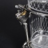 Huilier-Vinaigrier en Métal Argenté et Cristal Taillé – Époque Napoléon III, XIXᵉ Siècle | Biron 