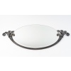 Paire de miroirs Art Déco en Fer Forgé, circa 1925 | Biron 