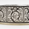 Boîte « Roger » verre blanc émaillé noir de René LALIQUE | Biron 