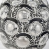 Vase « Antilopes » verre blanc émaillé noir de René LALIQUE | Biron 