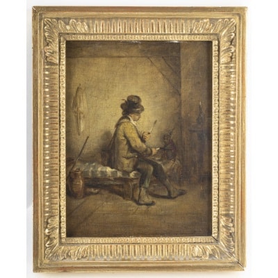 "Alexandre-Gabriel Decamps 1803-1860 Le dresseur de singe