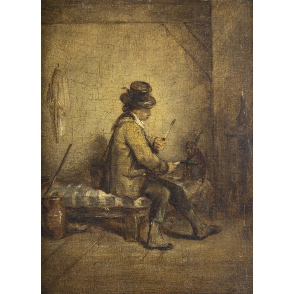 « Alexandre-Gabriel Decamps 1803-1860 Le dresseur de singe | Biron 