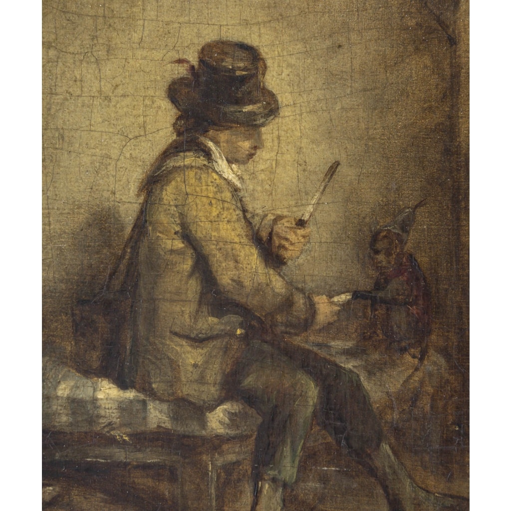 « Alexandre-Gabriel Decamps 1803-1860 Le dresseur de singe | Biron 